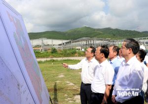 Phấn đấu hoàn thành bồi thường giải phóng mặt bằng xây dựng KCN Hoàng Mai II