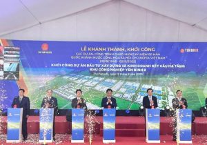 Lễ khánh thành, khởi công Dự án đầu tư xây dựng và kinh doanh kết cấu hạ tầng Khu công nghiệp Yên Bình 2