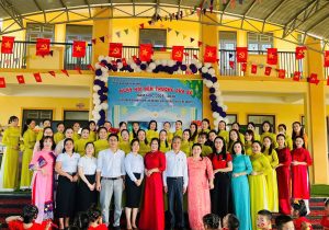 Công ty Cổ phần Hoàng Thịnh Đạt tham dự Lễ khai giảng năm học mới 2025-2026 tại Trường mầm non Quỳnh Vinh B